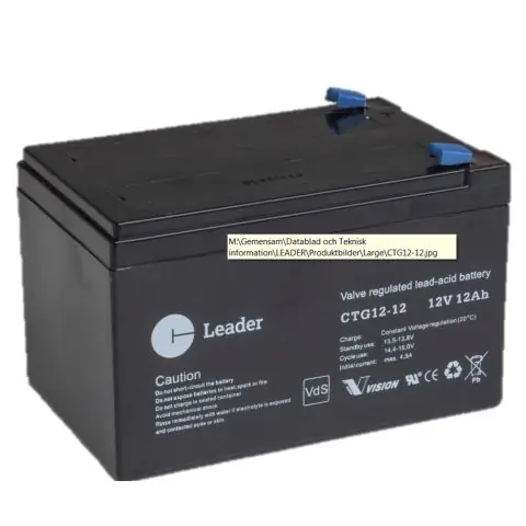 Leader CTG12-12 Blybatteri Billig